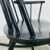 Scandinavian rocking chair in Tapiovaara style, 1960s