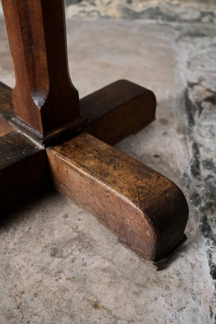Oak coat rack, France, early 20th century