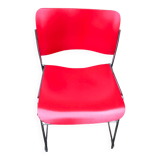 David Rowland red chair for Seid International Design