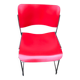 David Rowland red chair for Seid International Design