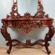 Console with its mirror Louis XV 1900-1930