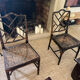 2 Chippendale chairs