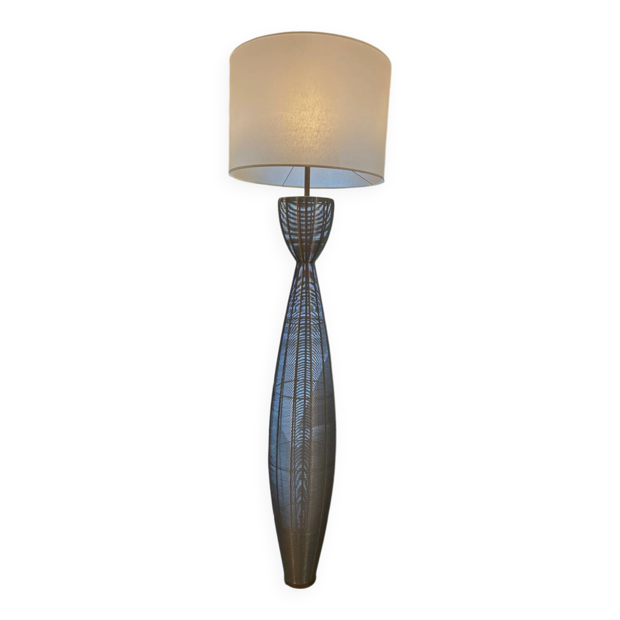 Steel light fixture, 1980