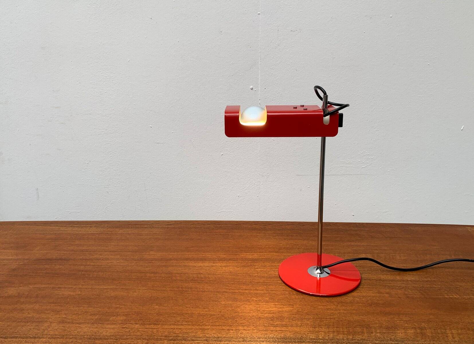Mid-Century Italian Spider 291 Table Lamp by Joe Colombo for Oluce, 1960s