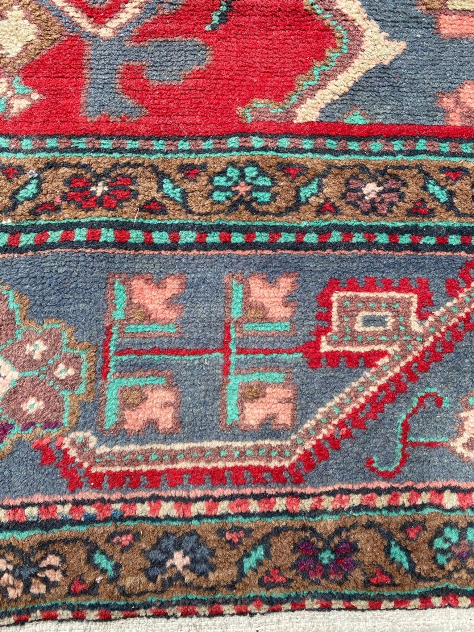 Malayer ancient persian carpet 138x238 cm