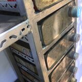 Shelves and industrial locker