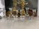 Set of 4 1960s candlesticks