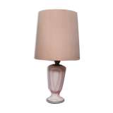 Vintage table lamp in Paris porcelain