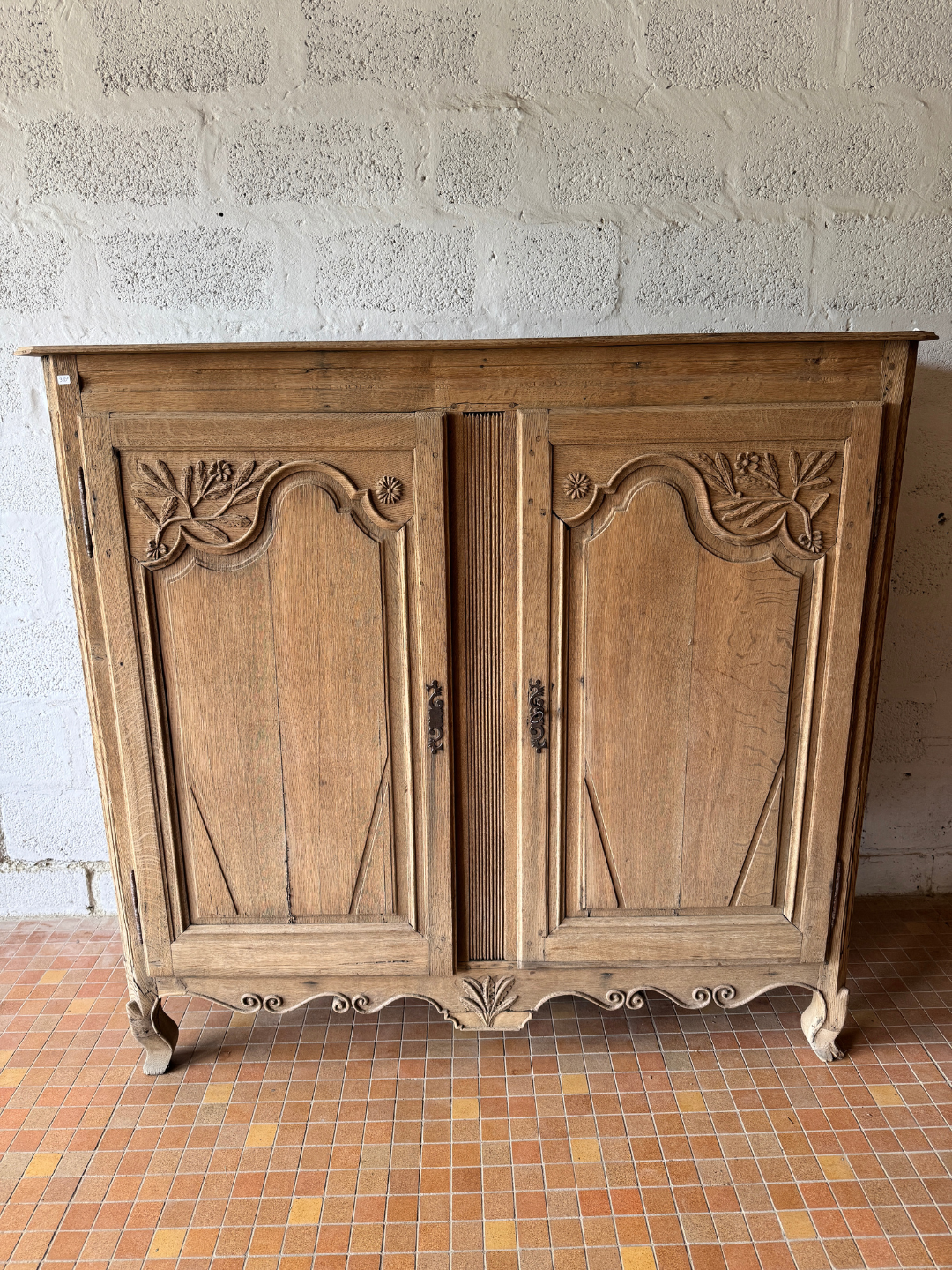 Country buffet in solid oak - Early 19th century
