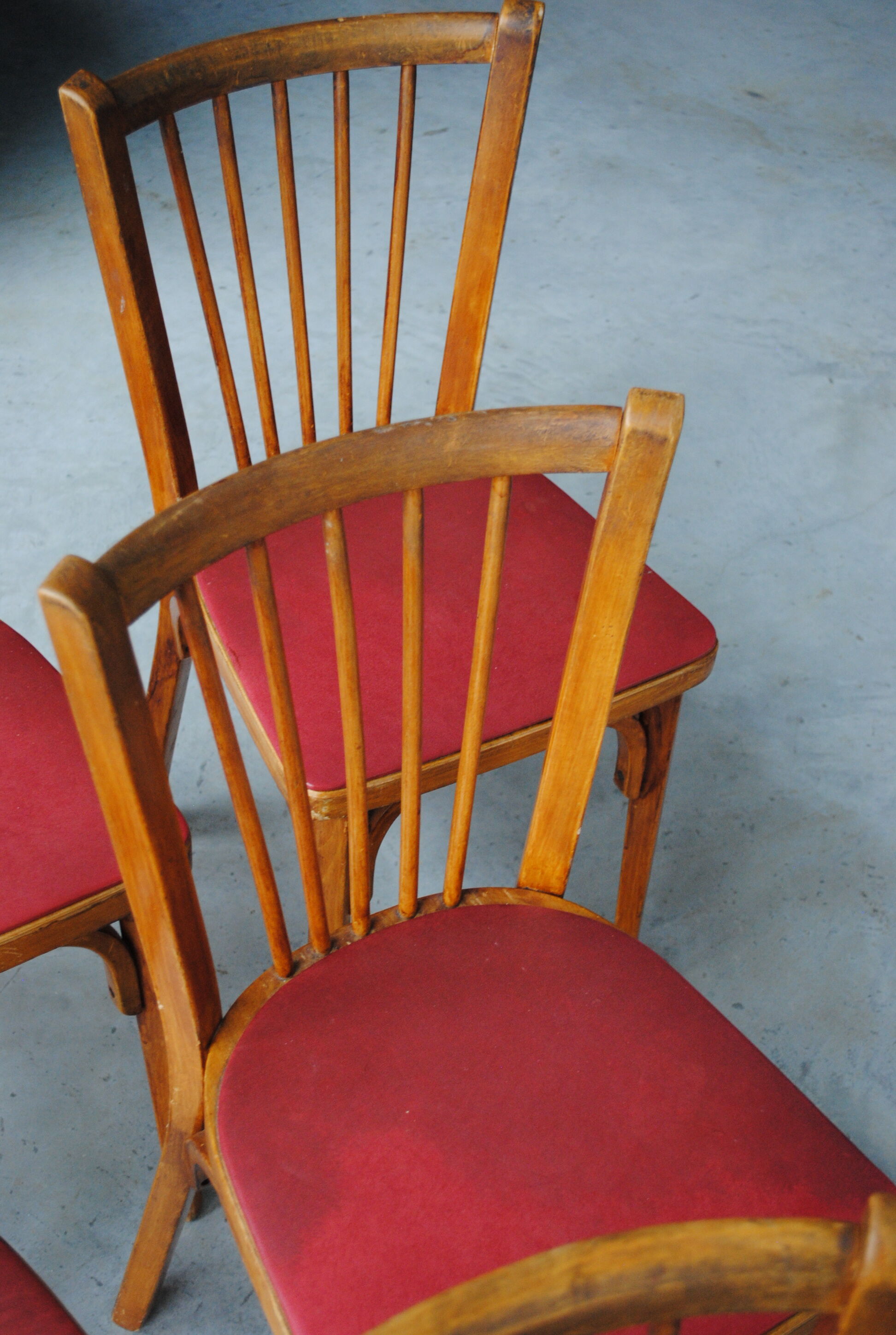 Lot de 6 chaises bistrot Baumann