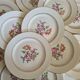 Amandinoise flowered dinner plates