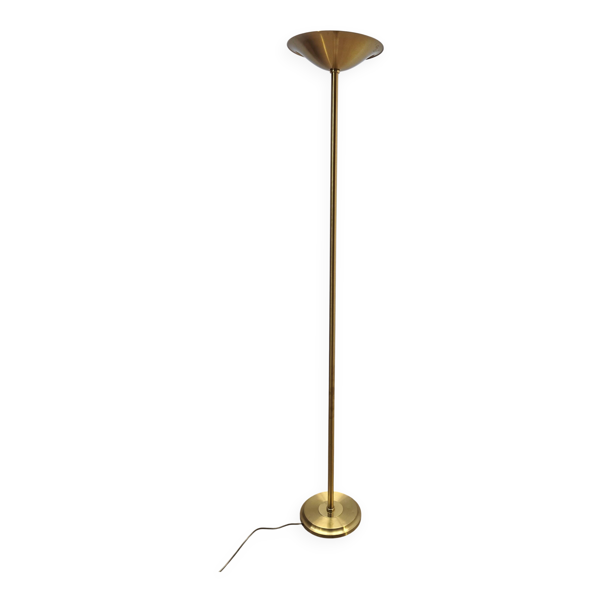 Vintage brass floor lamp
