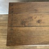Chest in solid stripped oak