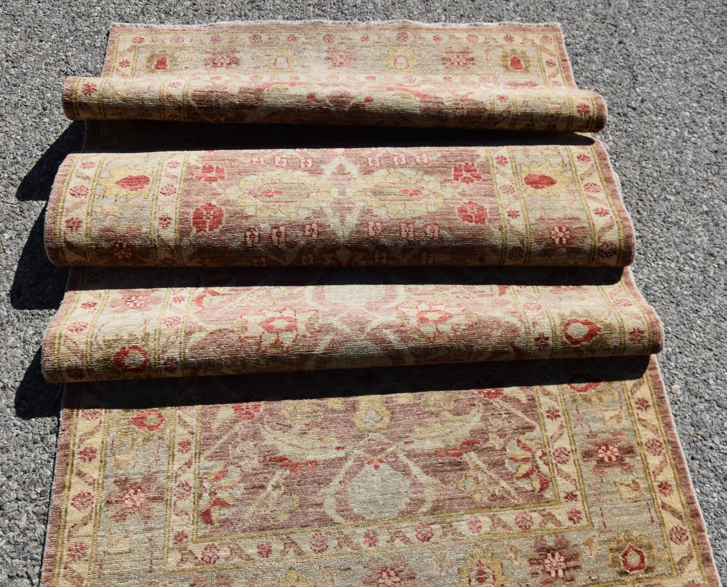 Ziegler Oriental Rug - Handmade: 3.16 X 0.97 Meters - Runner Rug