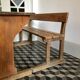 Ancien bureau écolier double
