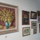 Painting bouquet of mimosa