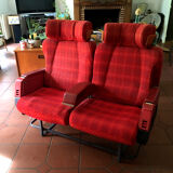 Fauteuils d'avion business class airfrance vintage 80's