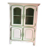 Solid oak cerusee showcase