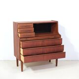 Danish teak secretary