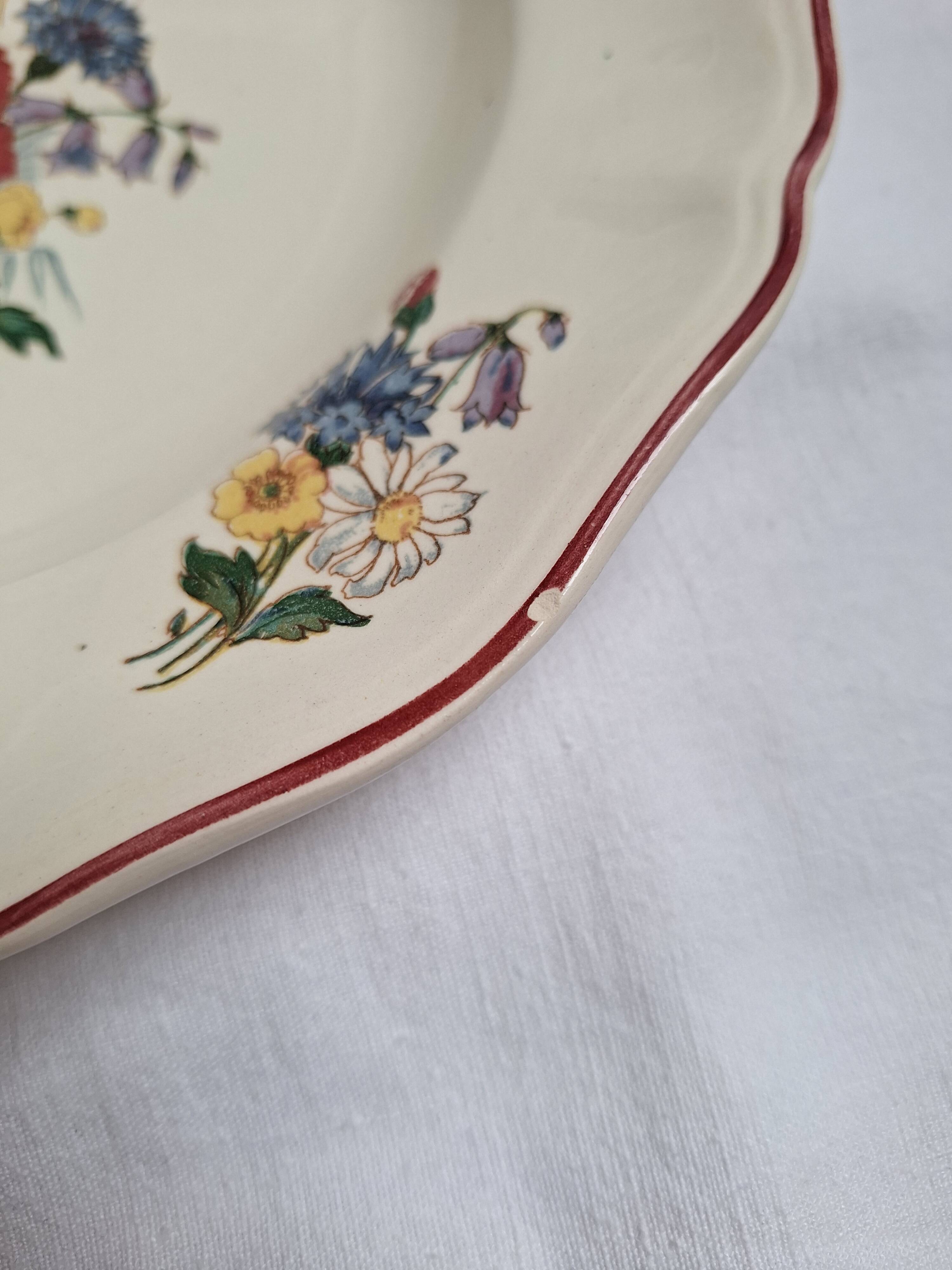 Vintage soup plates