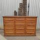 Trade furniture with 12 drawers in gilded oak