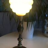 Old brass lamp