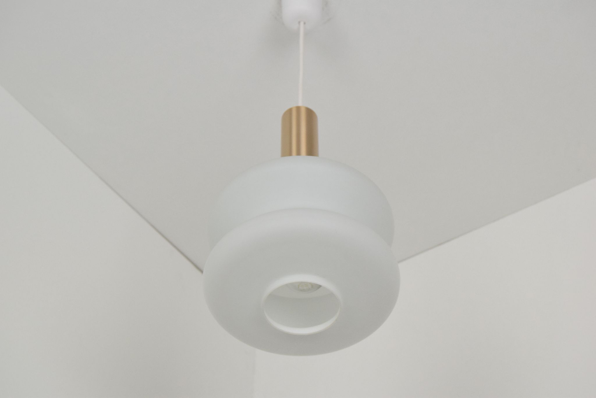 Mid-century glass pendant,1960's