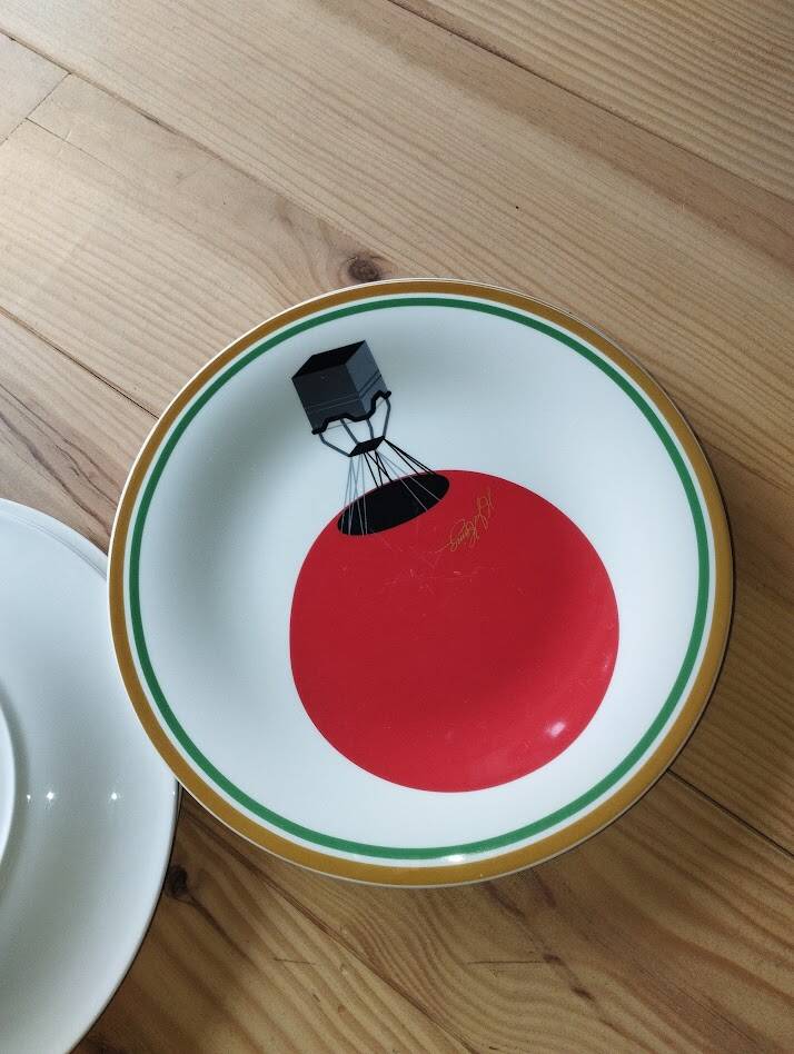 Set of 8 Villeroy & Boch x Heinz plates – Limited editions – Ø 27 cm