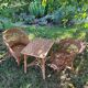 Small wicker chair for children
