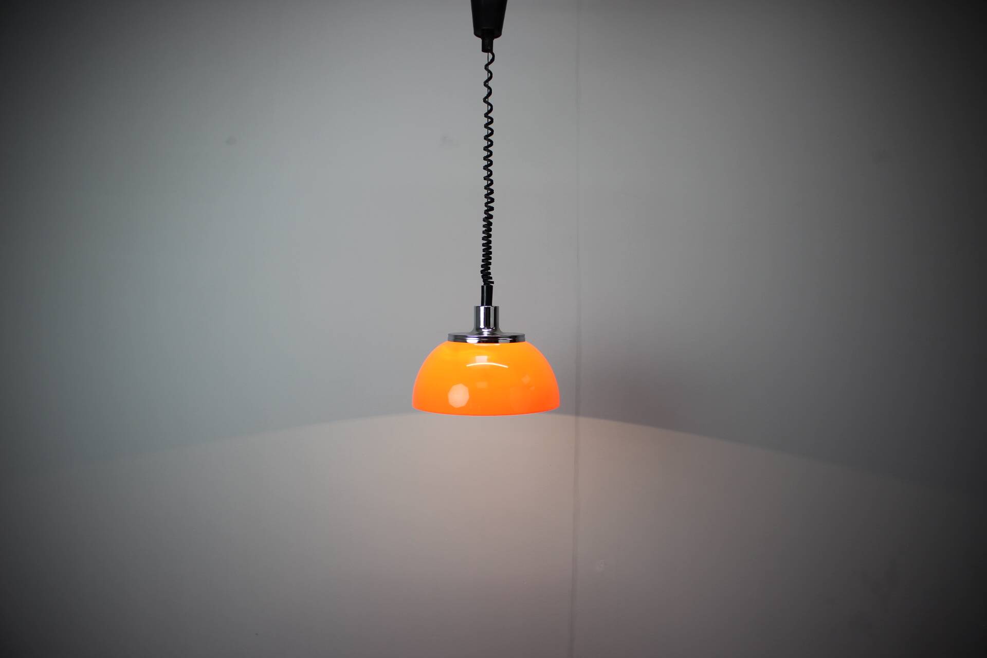 Suspended light Faro by Harvey Guzzini for Meblo, 1970s
