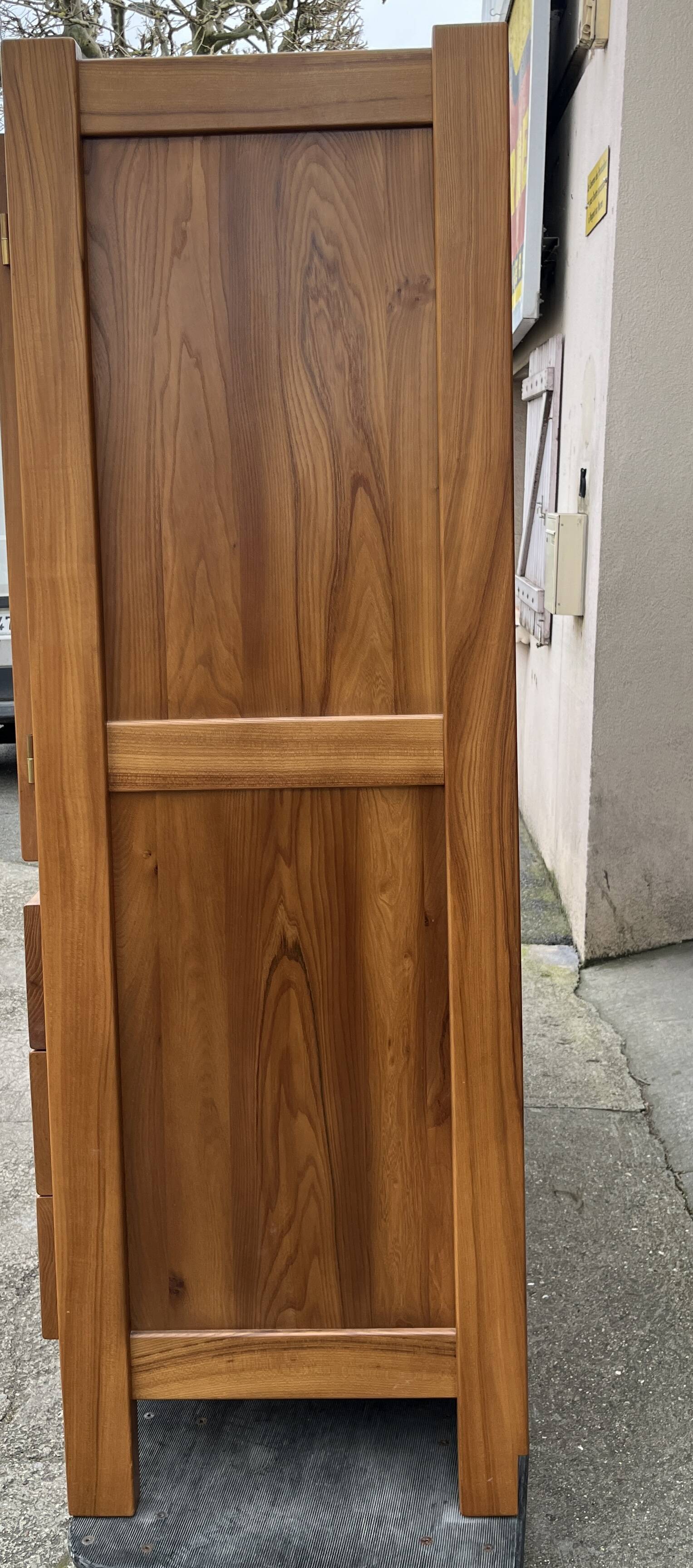 Large elm cabinet from Maison Regain