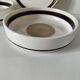 Set of three Niderviller plates, Chalet model, 1960s-70s.