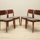 Set of four chairs, Danish design, 1970s, production: Denmark