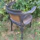 Curved wood office chair - Baumann