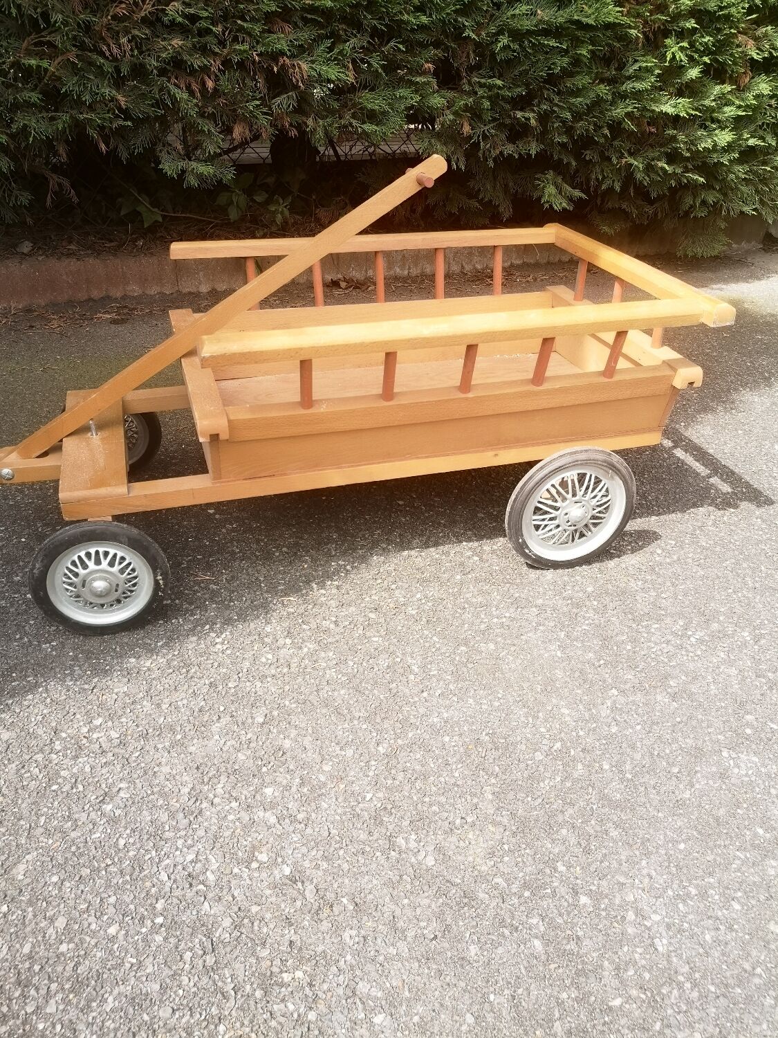 Traditional wooden cart