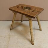 Tabouret de lait vintage