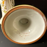 Decorative set in earthenware from Martres-Tolosane