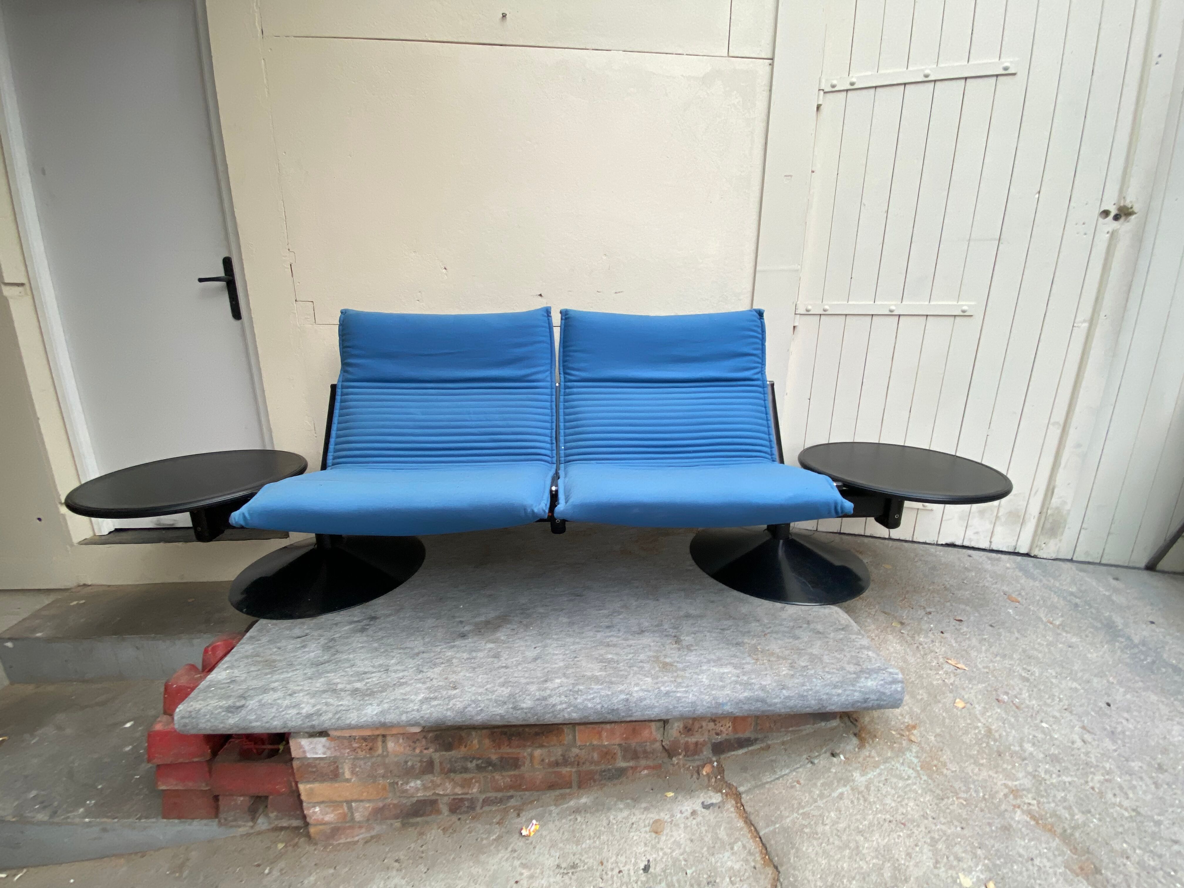 Wilkhan Basis Blue Sofa