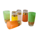Service 6 verres à orangeade années 50