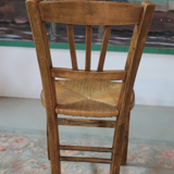 Twentieth straw beech chairs