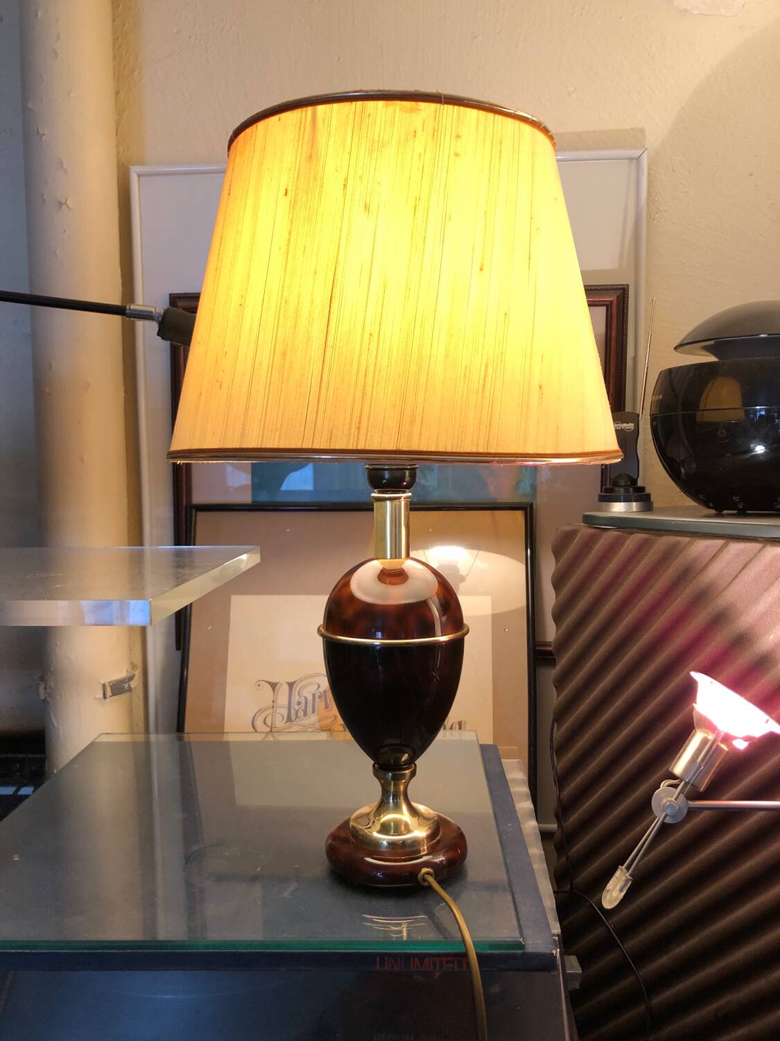 Beautiful brass lamp base