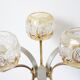 Lampadaire acier et verre 1970 vintage design 70's funky retro pop space age seventies floor lamp