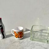 Large glass brick Lumax vintage design 60 perfect condition