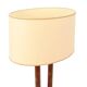 Lampe de table vintage Lusterie Deknudt de style Hollywood Regency