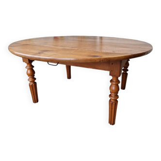 Cherry wood coffee table