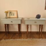 Pair of vintage bedside tables
