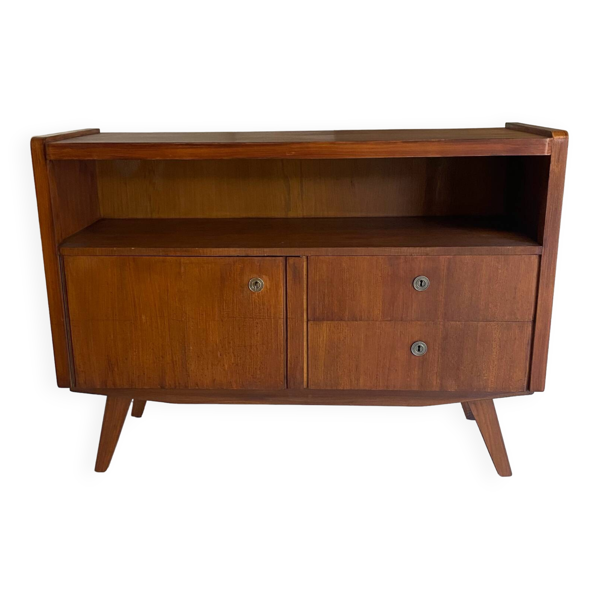 Vintage sideboard with compass feet