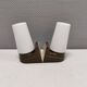 Ceramic bathroom lamp designed by Sigvard Bernadotte for IFÖ Sweden.