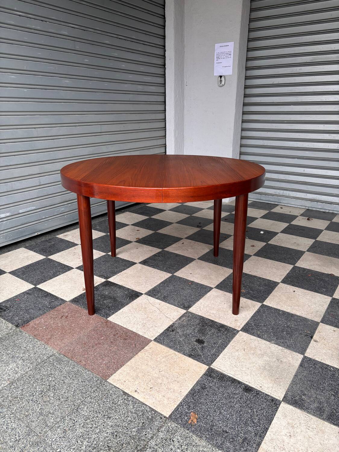 Danish table in teak