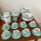 Vintage 72-piece tableware set Arzberg model Cult Focus postmodern bauhaus style